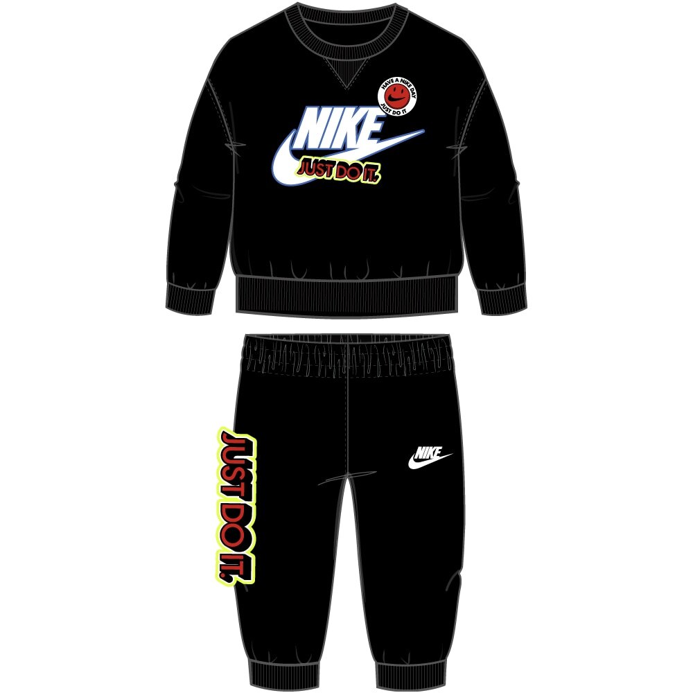 Conjunto Nike Kids Sportwear Fleece Crew Baby Boys 2-4A SP24