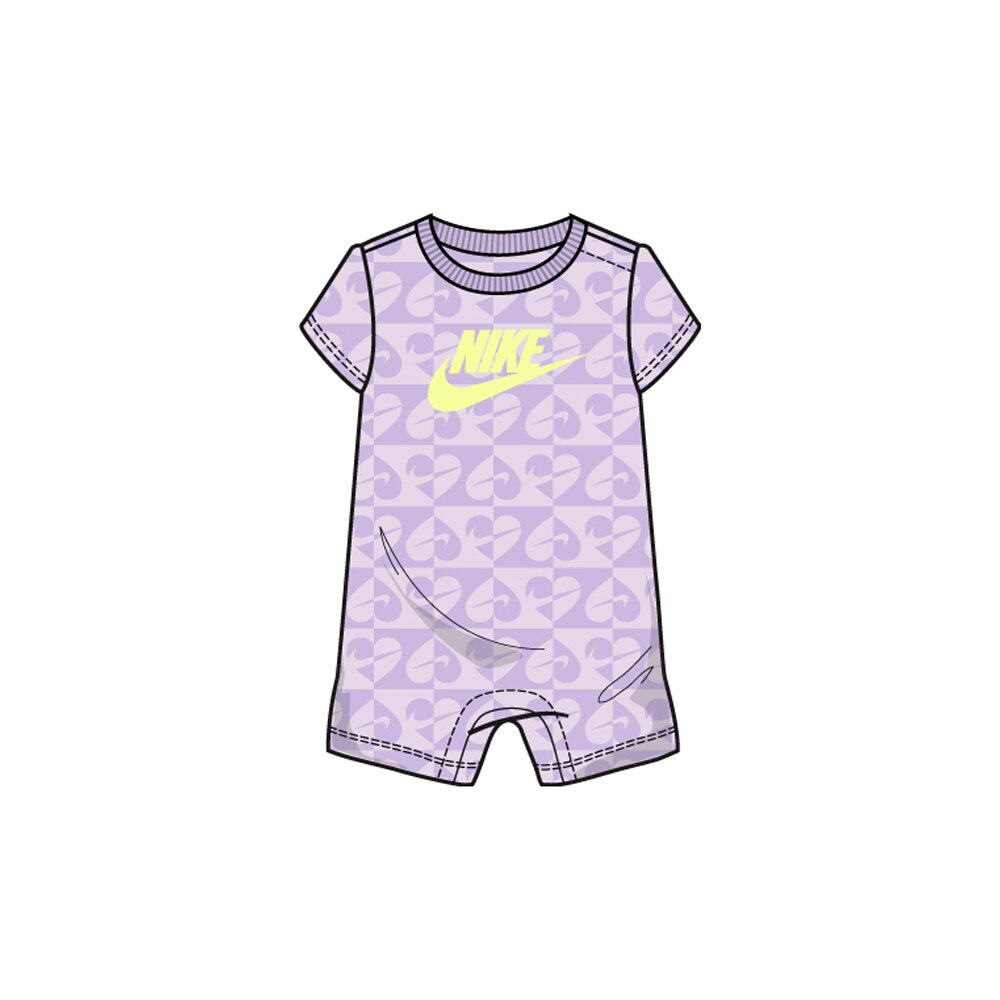 Body Camiseta Nike Kids Sweet Swoosh Baby Girls 0-9M SP24