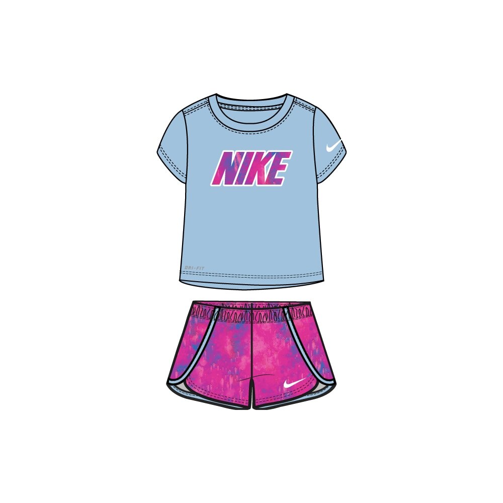 Conjunto Nike Kids Dri-FIT Baby Girls 2-4A SP24