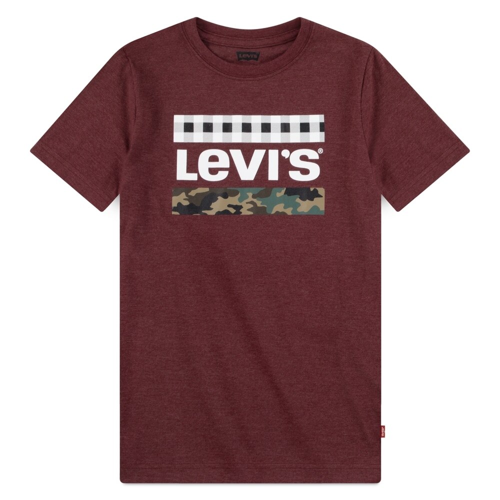 Camiseta Levi's Checkered Logo Boys FA24