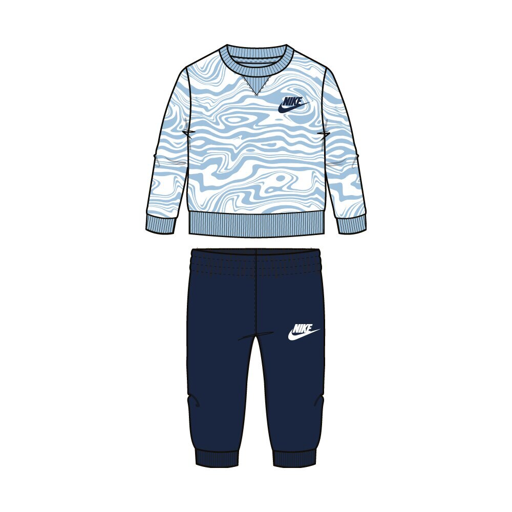 Conjunto Nike Kids Sportwear Paint Crew Baby Boys 2-4A SP24